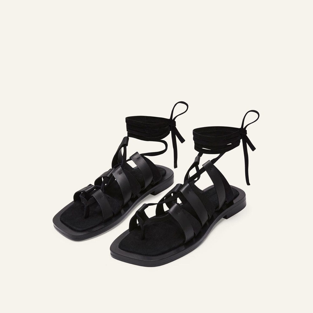 A.Emery the Niko leather Strappy sandal size 7